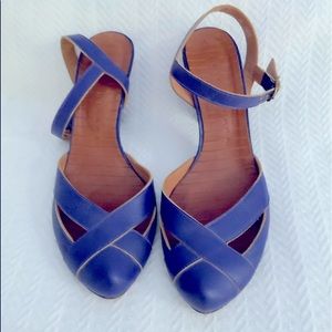 Chie Mihara heels. Sz. 40 EU/9 US. Indigo (between blue and purple).